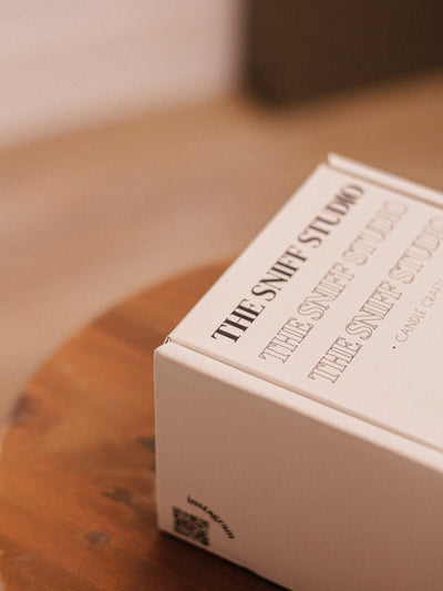 Crackling Wood Ceramic Soy Candle