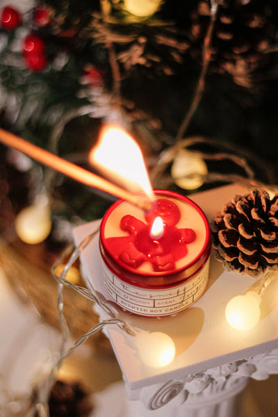 Gingerbread Tin Soy Candle